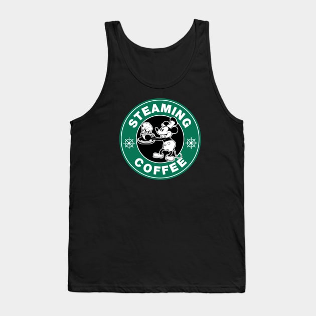 Steaming Coffee Tank Top by ThisIsFloriduhMan